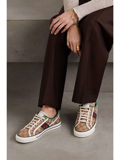 women's gucci tennis 1977 low top sneakers|gucci tennis 1977 high top.